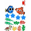 CUKROVÁ TLAČ jedlý obrázok na tortu Cukrová hmota RYBKA NEMO DORY SADA 7