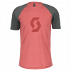 Tričko Scott 10 ICON RAGLAN s/sl horečervená/tmavosivá melanž L