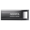 A-Data ADATA Flash Disk 64GB UR340, USB 3.2 Dash Drive, kov lesklá černá AROY-UR340-64GBK