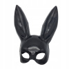 Maska na spanie - Acryl Acryl CdbrTgrH čierna králičie maska pre dospelých králičích uší (Očné pásmo akrylová maska CDBRTGRH Black Rabbit Mask)