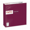 FATO servítky 1/4 ohyb Smart Table bordová 33x33cm