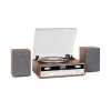 Auna Birmingham, HiFi stereo systém, DAB+/FM, BT funkcia, vinyl, CD, USB, AUX vstup, drevo (MG-TT-Birmingham)