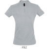 SOL's Collection Polokošile Perfect Women, piqué, krátká rukáv, dámská COT25113512704-melange gre XL