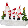 Dekorácia MagicHome Vianoce, Santa, 11x24.5x19.5 cm