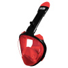 Celotvárová šnorchlovacia maska ​​S/M AGA DS1121R-BL - čierna/červená