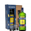 Becherovka 0,7l 38% + 2 poháre v kartóne (darčekové balenie 2 poháriky)