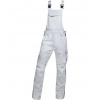 ARDON®URBAN+ Pracovné nohavice s trakmi biele skrátené XL H6489/XL