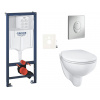 Grohe Závěsný wc set do lehkých stěn / předstěnová montáž Bau Ceramic SIKOGRSBAUSAP00