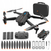 DRON S KAMEROU S91 PILOT BEZKARTÁČOVÉ MOTORY PUZDRO GYROSKOP 1800 mAh 3AKU