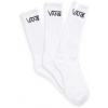 Pánske ponožky Vans CLASSIC CREW (9.5-13, 3PK) biele VN000XSEWHT1 - 9,5-13