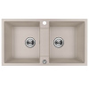 Kuchinox RAB granitový drez 80 x 44 cm, bež SBF_420Y