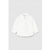 Bavlnená košeľa pre bábätká Mayoral 124.3F.Baby.9BYA biela 98