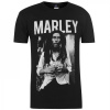 Official Bob Marley T Shirt Mens Black/White M