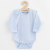Dojčenské body celorozopínacie New Baby Classic II modré 62 (3-6m)