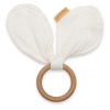 NEW BABY Hryzátko pre deti ušká New Baby Ears White