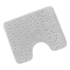 Bellatex WC predložka 50x60cm ornament svetlo šedý