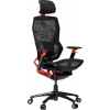 Herná stolička LORGAR herná stolička Grace 855, čierna/červená (LRG-CHR855RB)