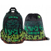 Batoh set gamer pixel minecraft Majewski (Batoh set gamer pixel minecraft Majewski)