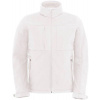 B&C | Hooded Softshell /men, Pánska 3-vrstvová softshellová bunda s kapucňou, biela, XL
