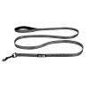Alcott Adventure Leash 180cm Grey - reflexná stuha vodítko na psa, šedá - S