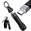 Kábel Spacetronik USB - USB typ C 0,13 m čierny