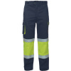 ČERVA Kalhoty STRIP FM HV do pasu, žluto-navy, multinormní 0352010272006 3XL Žlutá/navy