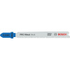 BOSCH List do priamočiarej píly PRO Metal thick T121BFC 92 mm, 3 ks 2608655109