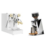 Lelit Mara PL62X V2, white + Eureka Mignon Zero 65 Speedy, CR chrome