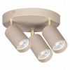 Stropné svietidlo stropné svietidlo bodové nastaviteľné ecru kašmír LED GU10 halogénová objímka