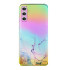 Gumený kryt Laser Marble na Galaxy A35 5G - Ružová