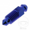 Odvzdušňovacia skrutka M8X1.25 mm Titan modrý Pre Yamaha XV 1600 Wild Star / XV 1700 Road Star 1999-2005