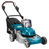 Makita DLM460PT2 sekačka na trávu Sekačka na trávu s kolečky Baterie Černá, Modrá, Šedá