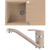 Set Alveus (dřez Cadit 20 Beige 55 + baterie Nina Beige 55) SETA20002