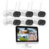 WiFi kamerový systém ANRAN DW-17B01 50W s rozlíšením 5MP / 6x kamera / detekcia pohybu / nočné videnie / úložisko až 4TB Úložiště: Bez úložiště 661450