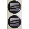 Logo Seat nové sada 4 ks (priemer 55 mm)