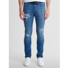 BIG STAR Roztrhané pánske rifle skinny fit DERIC 247