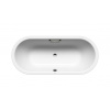 Kaldewei Oválna vaňa Classic Duo Oval 111, 180x80 cm, s otvormi pre držadlo, Perl-Effekt, biela 291210113001