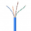 GEMBIRD UTP KÁBEL DRÔT KAT 5E CCA 305M MODRÁ AWG24 (UPC-5004E-SOL-B)