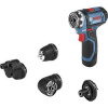 BOSCH aku vrtací šroubovák GSR 12V-15 FC 12 V/ 2,0 Ah Li-Ion