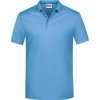 DAIBER JN 792 / Pánska polokošeľa - sky blue XXXL