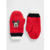 Baby rukavice Gap & Disney Červená S/M Červená Červená