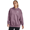 UNDER ARMOUR-Essential Fleece OS Hoodie-PPL Fialová S 23/24