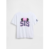 Detské oversize tričko Gap & Disney Big Sis Biela XL Biela Biela