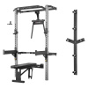 HMS KLT21 sivý Multifunkčný posilňovací stojan - Power Rack