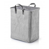 Kôš na prádlo - Lumarko Kado Wash Basket 44x32xH53 cm šedá (Kôš na prádlo - Lumarko Kado Wash Basket 44x32xH53 cm šedá)