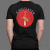 GG-God.sk Tričko Kingslayer Pánske Farba: Čierna (Black), Veľkosť: XL, Grafika: Vzadu (Back)