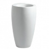 Laufen Il Bagno Alessi One - Umývadlo, 53x53 cm, biela-bez otvoru na batériu, s LCC H8119724001091