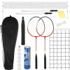 BADMINTONOVÝ SET RAKETY SIEŤ + 2 RAKETY BADMINTONOVÉ RAKETY (BADMINTONOVÝ SET RAKETY SIEŤ + 2 RAKETY BADMINTONOVÉ RAKETY)