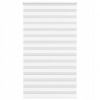 Roleta zebra, biela, šírka tkaniny 120,9 cm, polyester