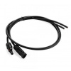 Kábel Carspa solárne jednostranné s 1x MC4 konektorom, 1pár, SMC4-1Y-1M, 5m